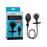 WEIGHTED SILICONE INFLATABLE PLUG